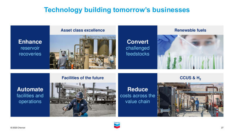 Investor Day – Chevron Corp – slide 26