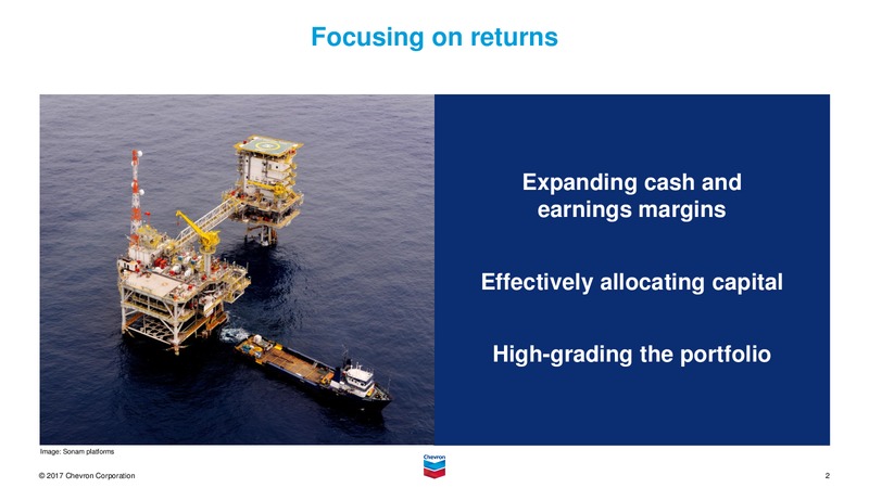 Upstream Overview – Chevron Corp – slide 2