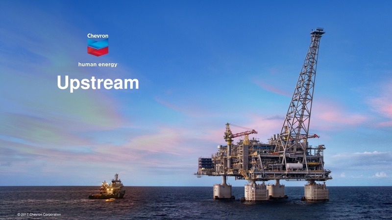 June 2017 Investor Presentation – Chevron Corp – slide 18