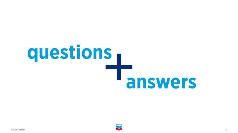 2Q 2025 Earnings Call – Chevron Corp – slide 12