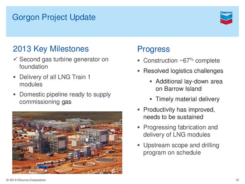 Q2 Earnings Conference Call and Webcast – Chevron Corp – slide 14