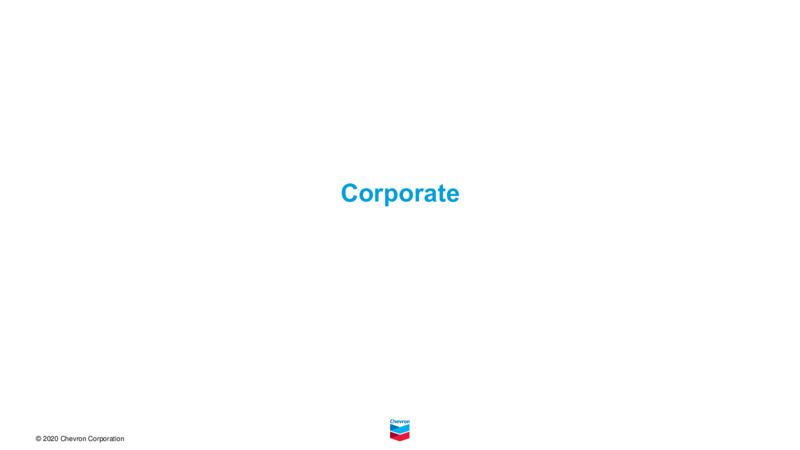 Investor Presentation   November 2020 – Chevron Corp – slide 66
