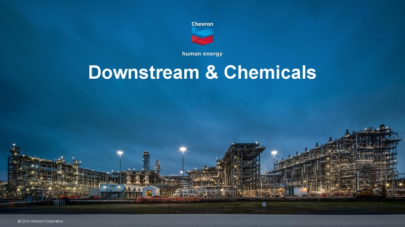 November 2019 Investor Presentation – Chevron Corp – slide 60