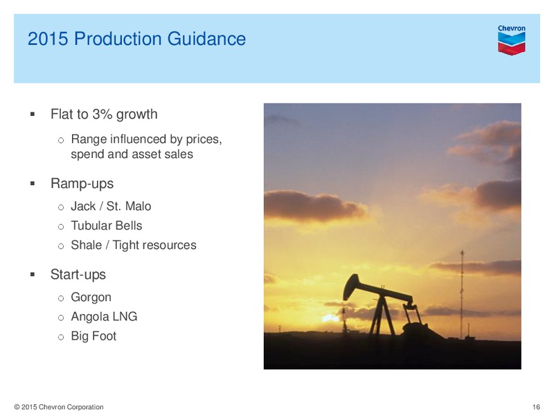 Q4 2014 Earnings Call – Chevron Corp – slide 15