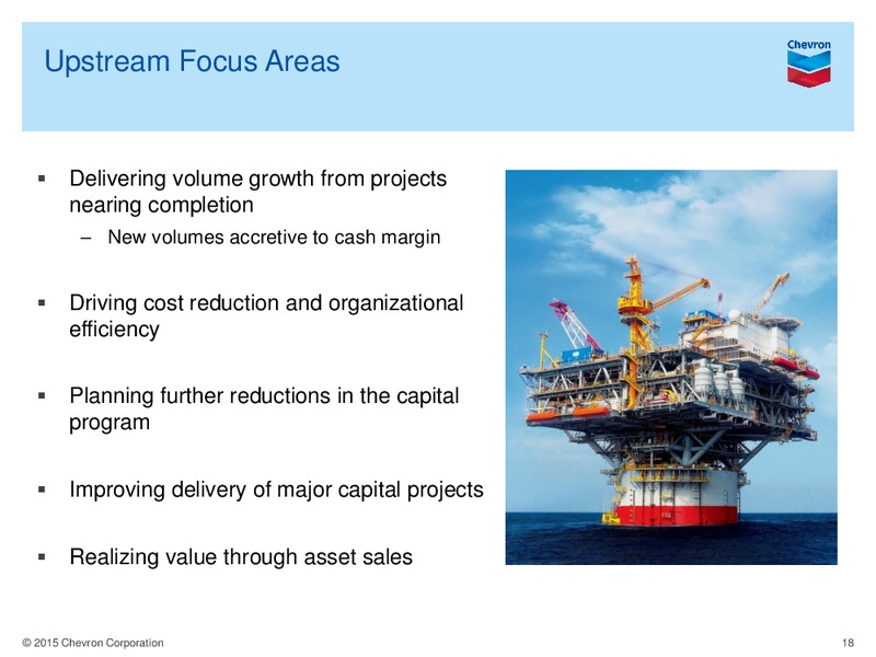 Q2 2015 Conference Call – Chevron Corp – slide 17