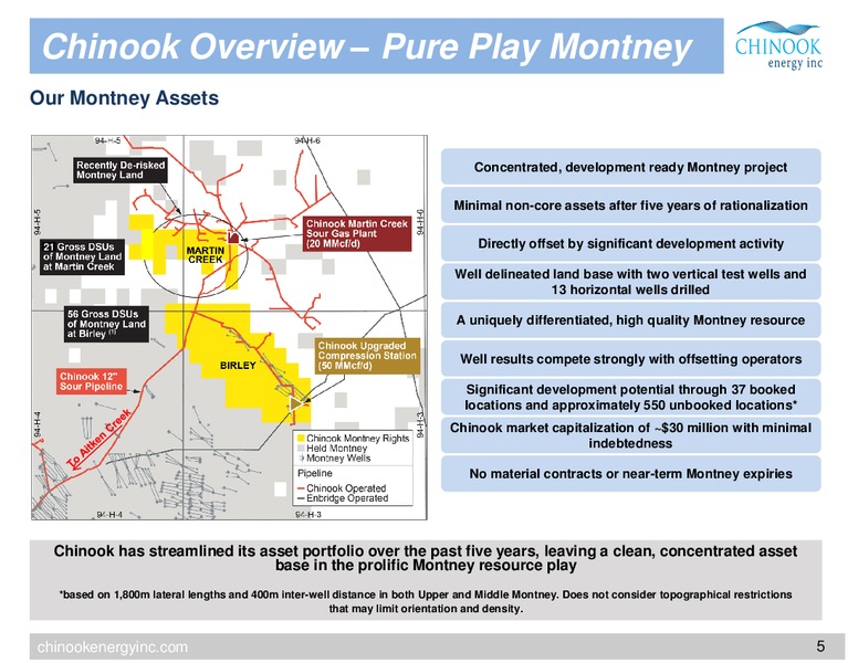 Annual General Meeting Presentation – Chinook Energy, Inc. – slide 2