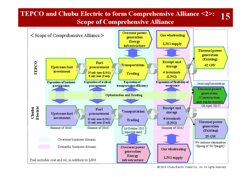 FY 2014 Earnings Call – Chubu Electric Power – slide 19