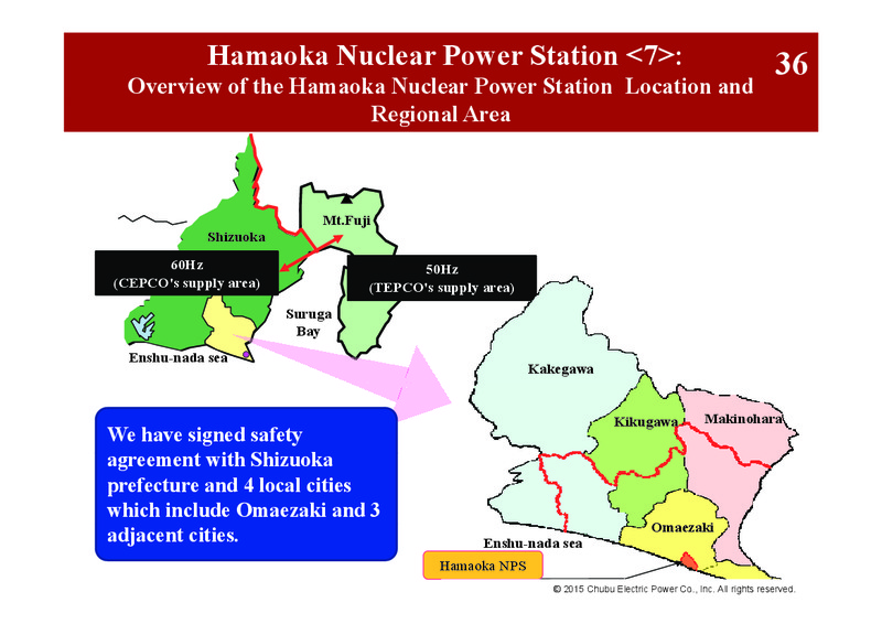 FY 2014 Earnings Call – Chubu Electric Power – slide 42