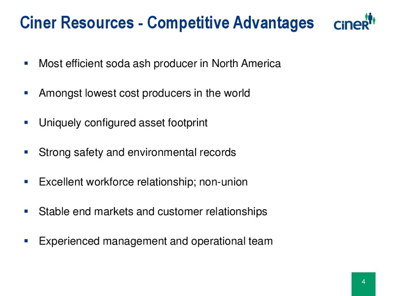 August 2016 Investor Presentation – Ciner Resources LP – slide 3