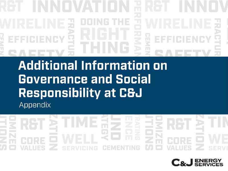 Management Presentation – Cj Energy Llc – slide 34