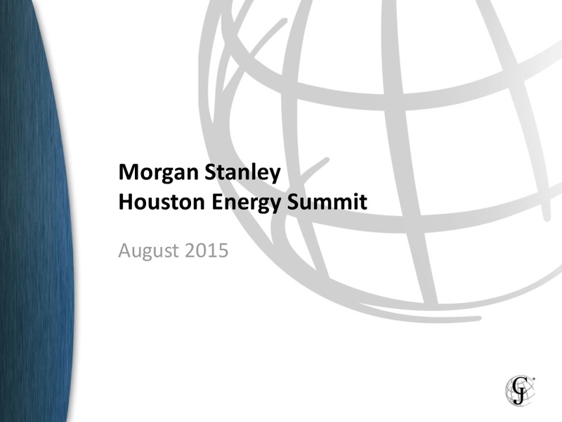 Morgan Stanley Houston Energy Summit – C&J Energy Services Inc. – slide 1