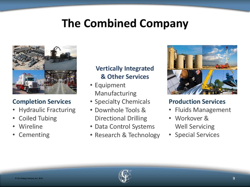 STEPHENS FALL INVESTMENT CONFERENCE – C&J Energy Services Inc. – slide 8