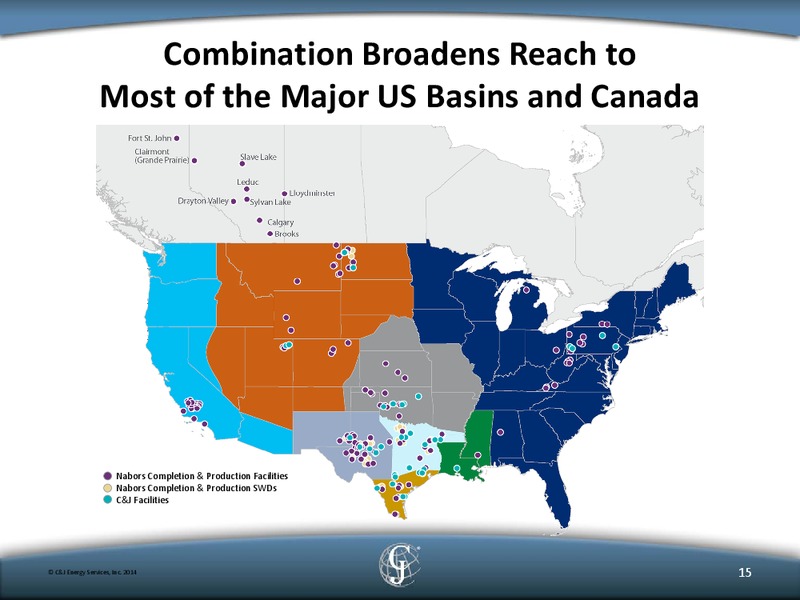 STEPHENS FALL INVESTMENT CONFERENCE – C&J Energy Services Inc. – slide 14