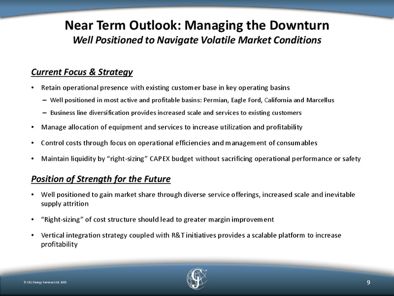 November 2015 Corporate Presentation – C&J Energy Services Inc. – slide 8