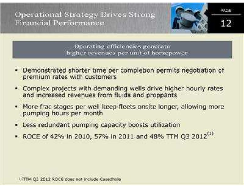 DAHLMAN ROSE CONFERENCE – C&J Energy Services Inc. – slide 12