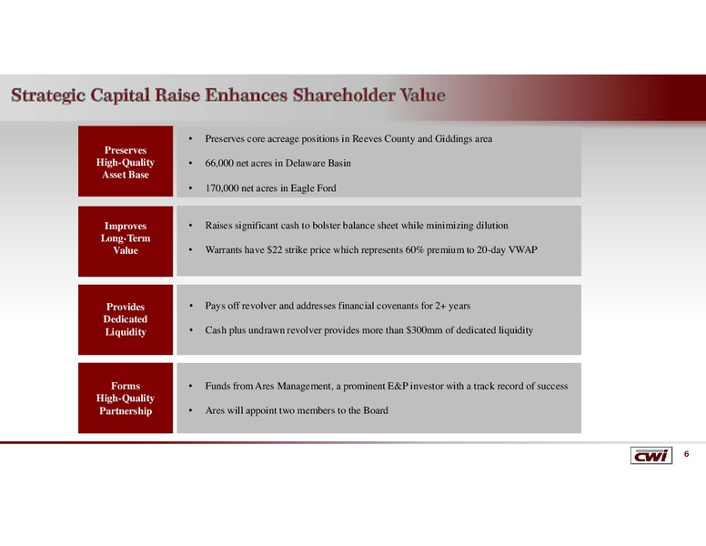 Q4 2015 Results – Clayton Williams Energy Inc. – slide 5