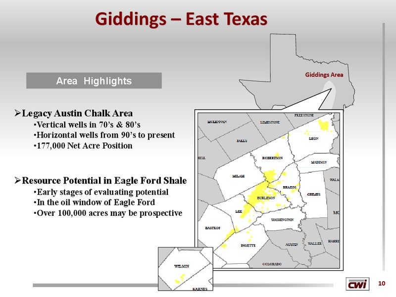 SunTrust Play By Play Oil  Gas Conference – Clayton Williams Energy Inc. – slide 9