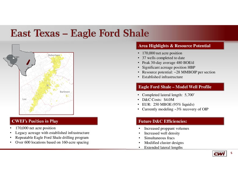 Q3 2015 Financial Results Webcast – Clayton Williams Energy Inc. – slide 4