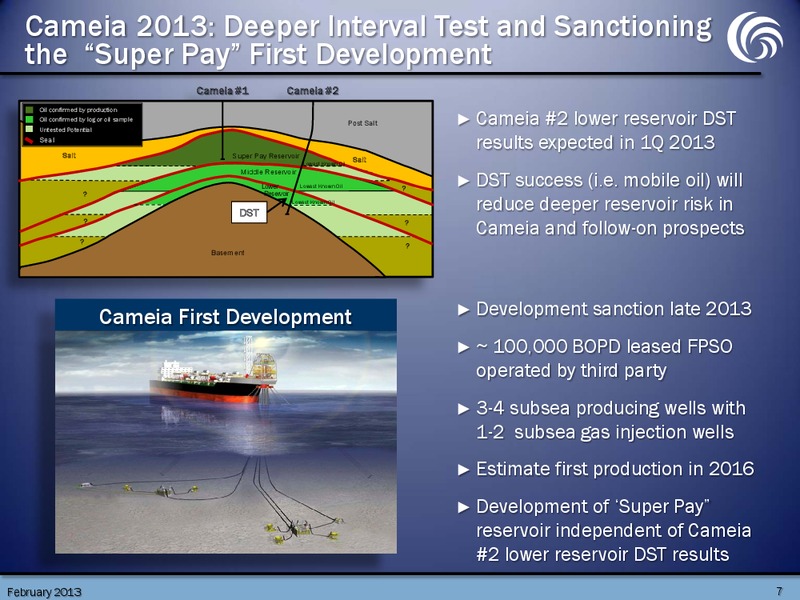 February 2013 Investor Presentation – Cobalt International Energy, Inc. – slide 6