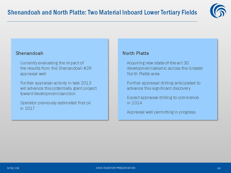 June 2013 Investor Presentation – Cobalt International Energy, Inc. – slide 23