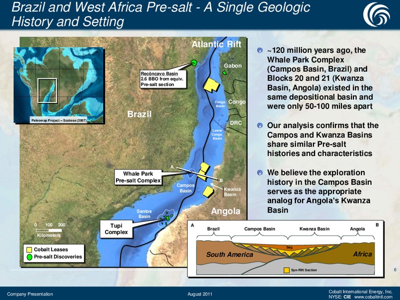 August 2011 Investor Presentation – Cobalt International Energy, Inc. – slide 5