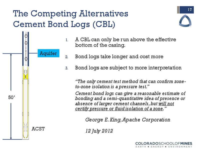 The Enercom Oil and Gas Conference – Colorado School of Mines – slide 17