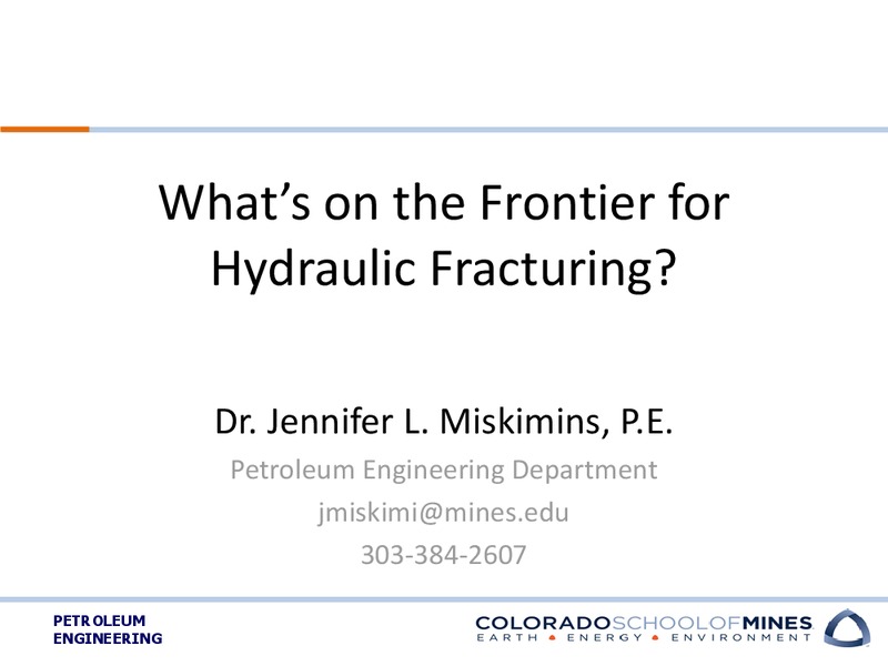 Enercom Conference – Colorado School of Mines – slide 13