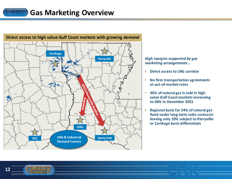 January 2022 Investor Presentation – Comstock Resources Inc. – slide 11