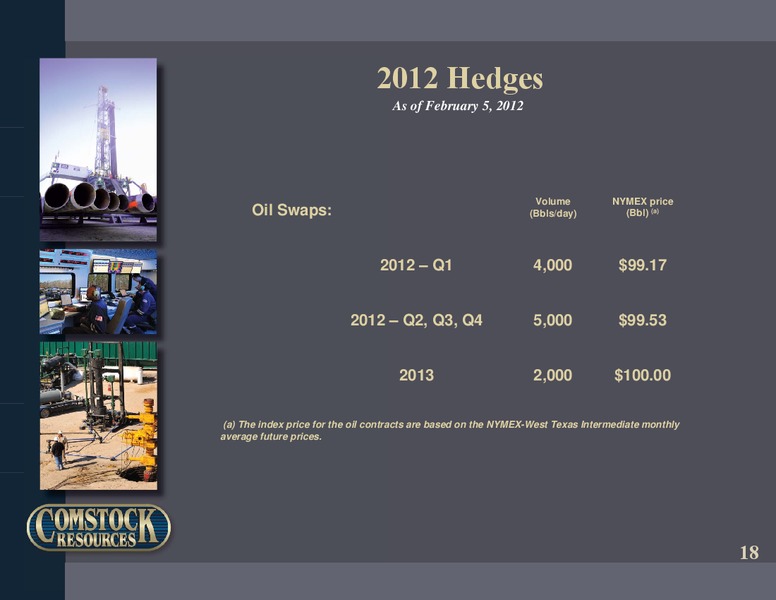 Q4 2011 Results – Comstock Resources Inc. – slide 17