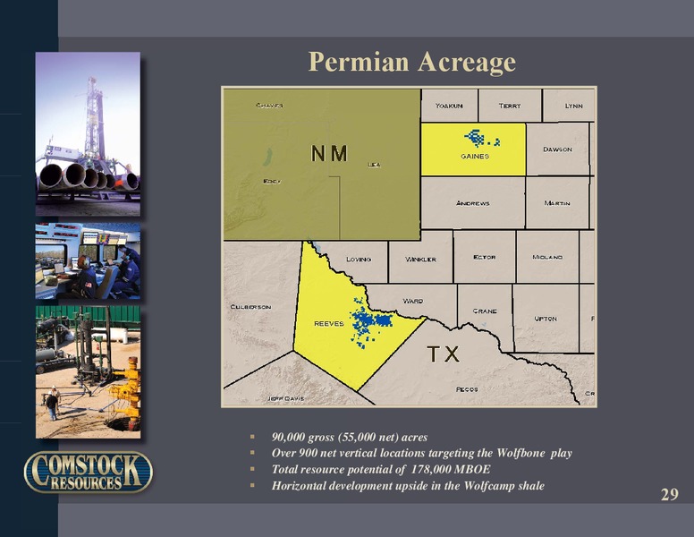 Q4 2011 Results – Comstock Resources Inc. – slide 28