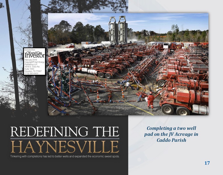 February 2018 Investor Presentation – Comstock Resources Inc. – slide 16