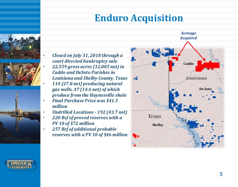 4Q 2018 Earnings Presentation – Comstock Resources Inc. – slide 4