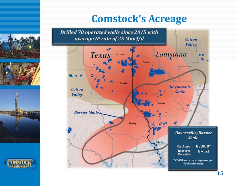 4Q 2018 Earnings Presentation – Comstock Resources Inc. – slide 14