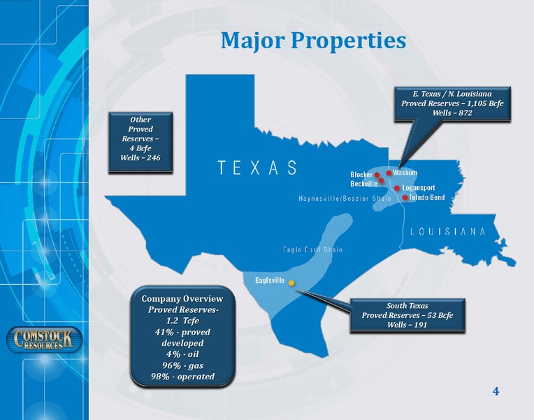 March 2018 Investor Presentation – Comstock Resources Inc. – slide 3