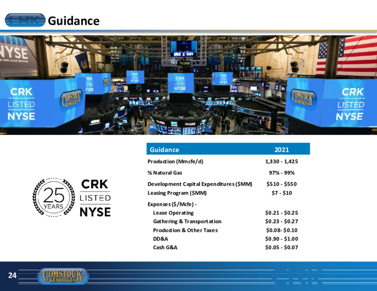 April 2021 Investor Presentation – Comstock Resources Inc. – slide 23