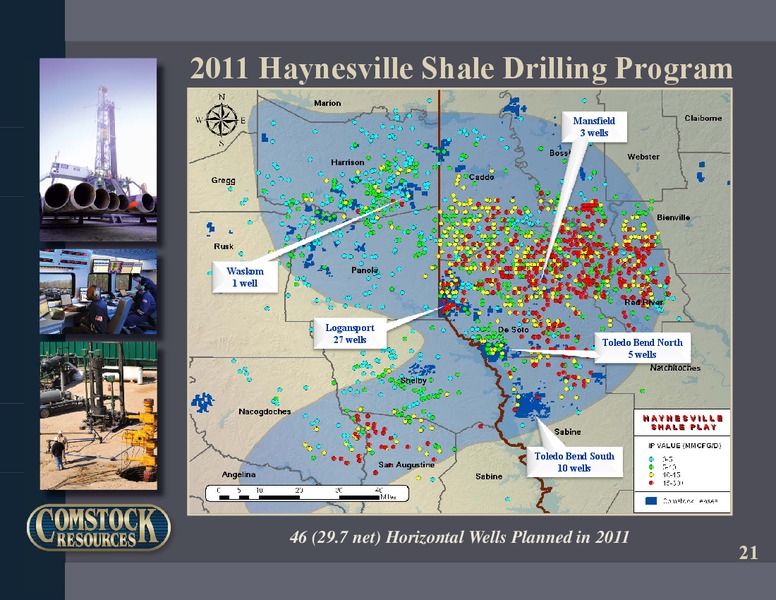Q1 2011 Earnings Call – Comstock Resources Inc. – slide 20