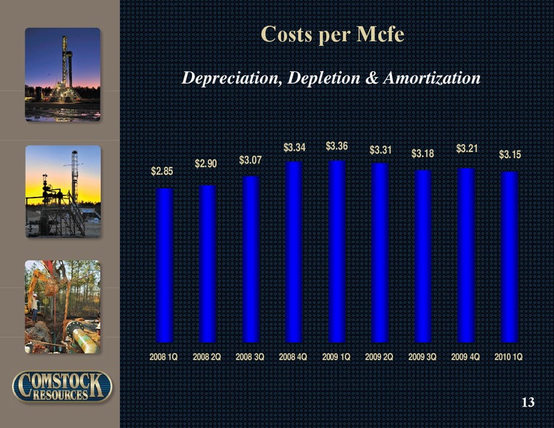 Q1 2010 Earnings Call – Comstock Resources Inc. – slide 12