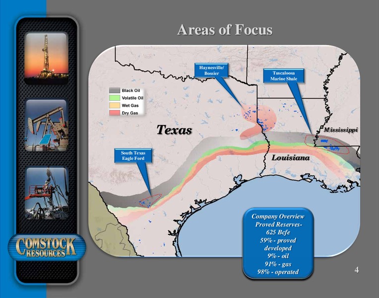 May 2016 Corporate Presentation – Comstock Resources Inc. – slide 3