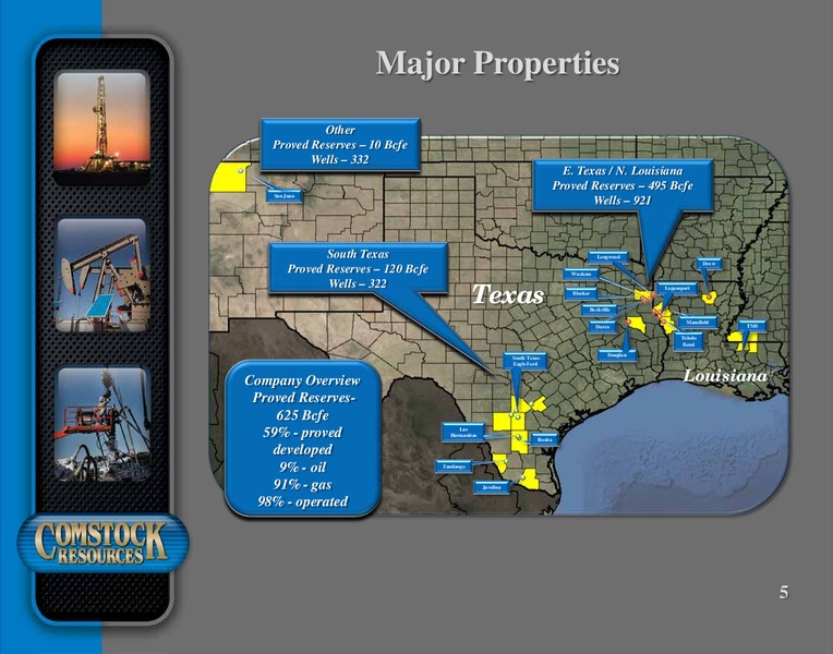 May 2016 Corporate Presentation – Comstock Resources Inc. – slide 4