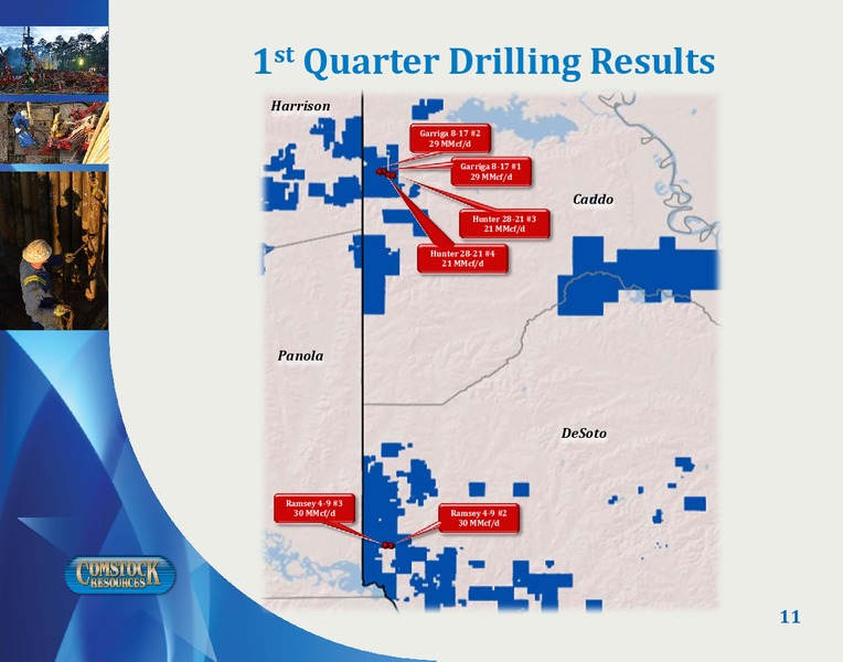 1Q 2019 Earnings Presentation – Comstock Resources Inc. – slide 10