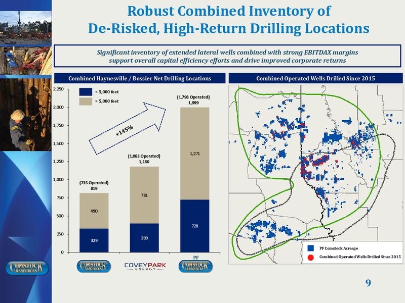 Acquisition of Covey Park Energy – Comstock Resources Inc. – slide 8