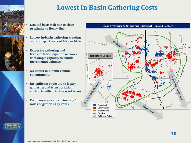 Acquisition of Covey Park Energy – Comstock Resources Inc. – slide 9