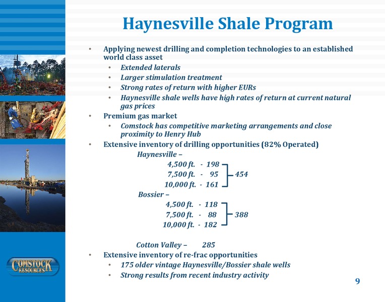 June 2018 Investor Presentation – Comstock Resources Inc. – slide 8