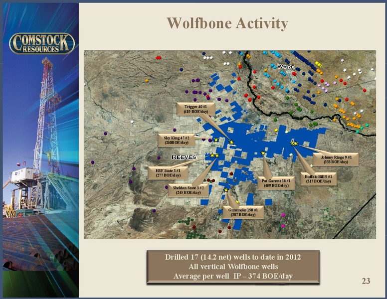 Q2 2012 Results – Comstock Resources Inc. – slide 22