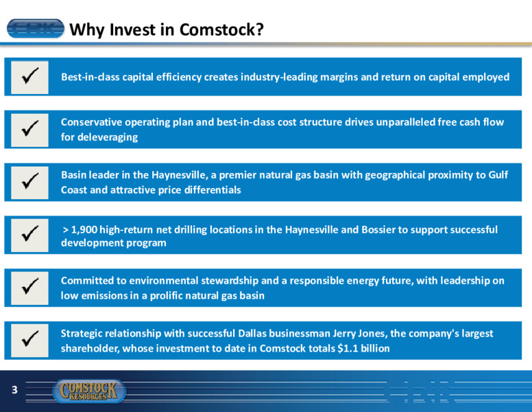 2Q 2021 Earnings Presentation – Comstock Resources Inc. – slide 2