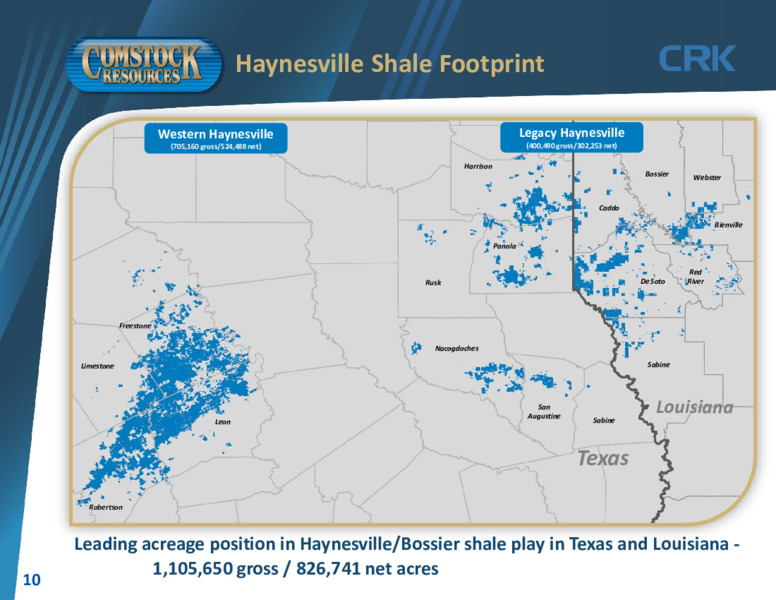 2Q 2025 Earnings Slides – Comstock Resources Inc. – slide 9