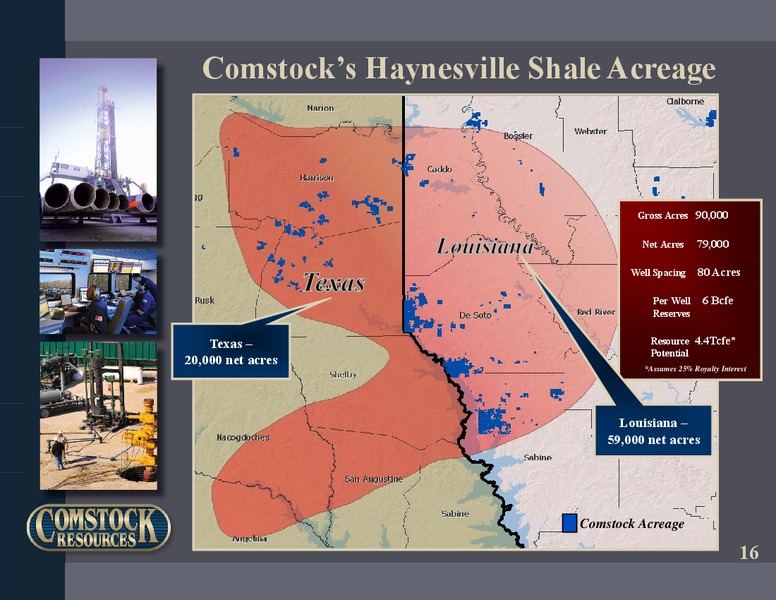 Q2 2011 Earnings – Comstock Resources Inc. – slide 15