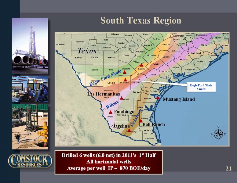 Q2 2011 Earnings – Comstock Resources Inc. – slide 20