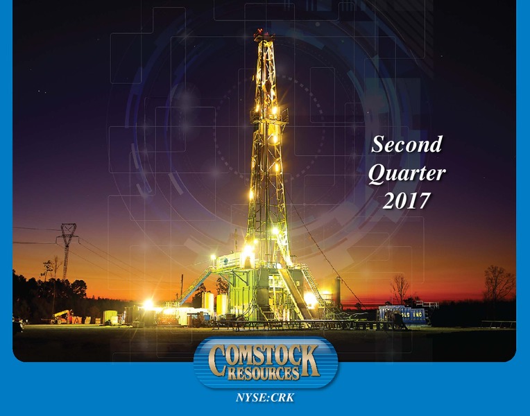 2Q 2017 Investor Presentation – Comstock Resources Inc. – slide 1