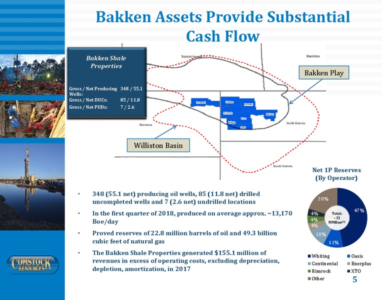 2Q 2018 Investor Presentation – Comstock Resources Inc. – slide 4